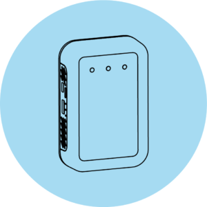 Icon representing environmental sensors