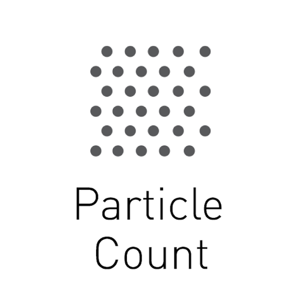 Icon representing airborne particles